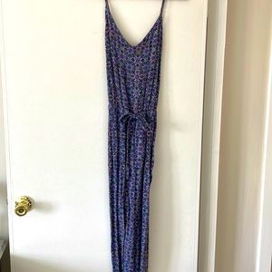 Free people floral jumpsuit